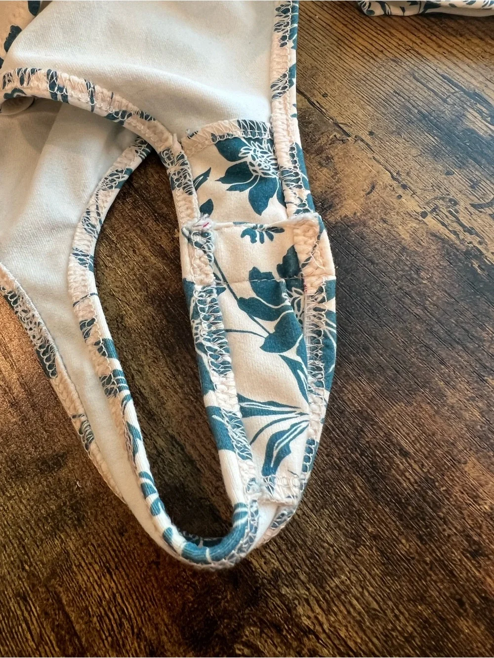Free People One Shoulder Floral Bodysuit Ruched Side Small